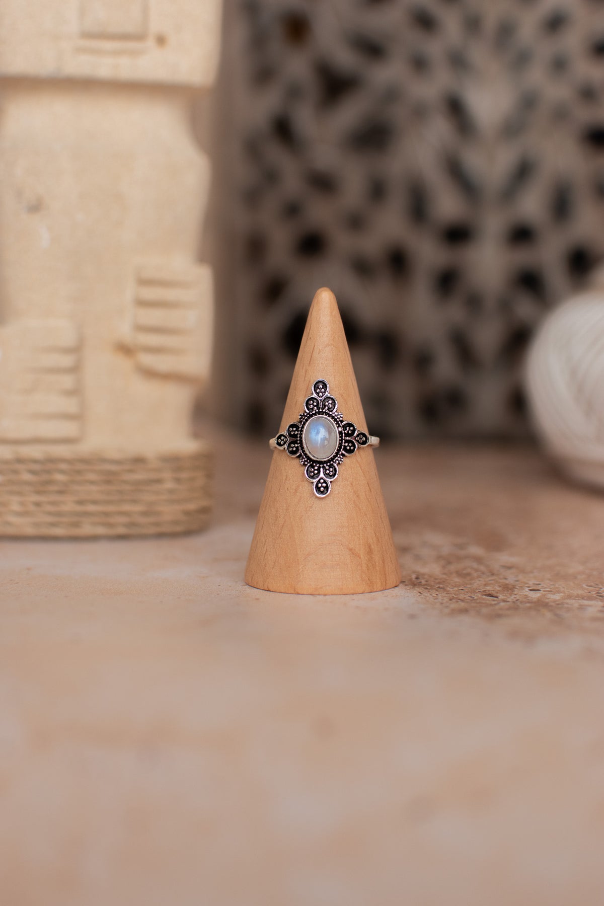 Bague pierre de lune