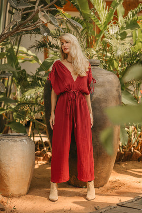 Combinaison gaze de coton bio