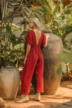 Combinaison gaze de coton bio