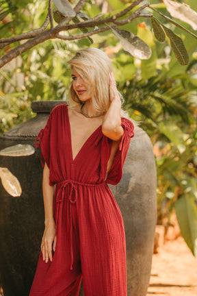 Combinaison gaze de coton bio