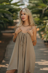 Salopette gaze de coton bio