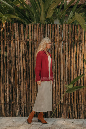 Chemise gaze de coton bio