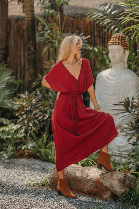 Organic cotton goddess dress