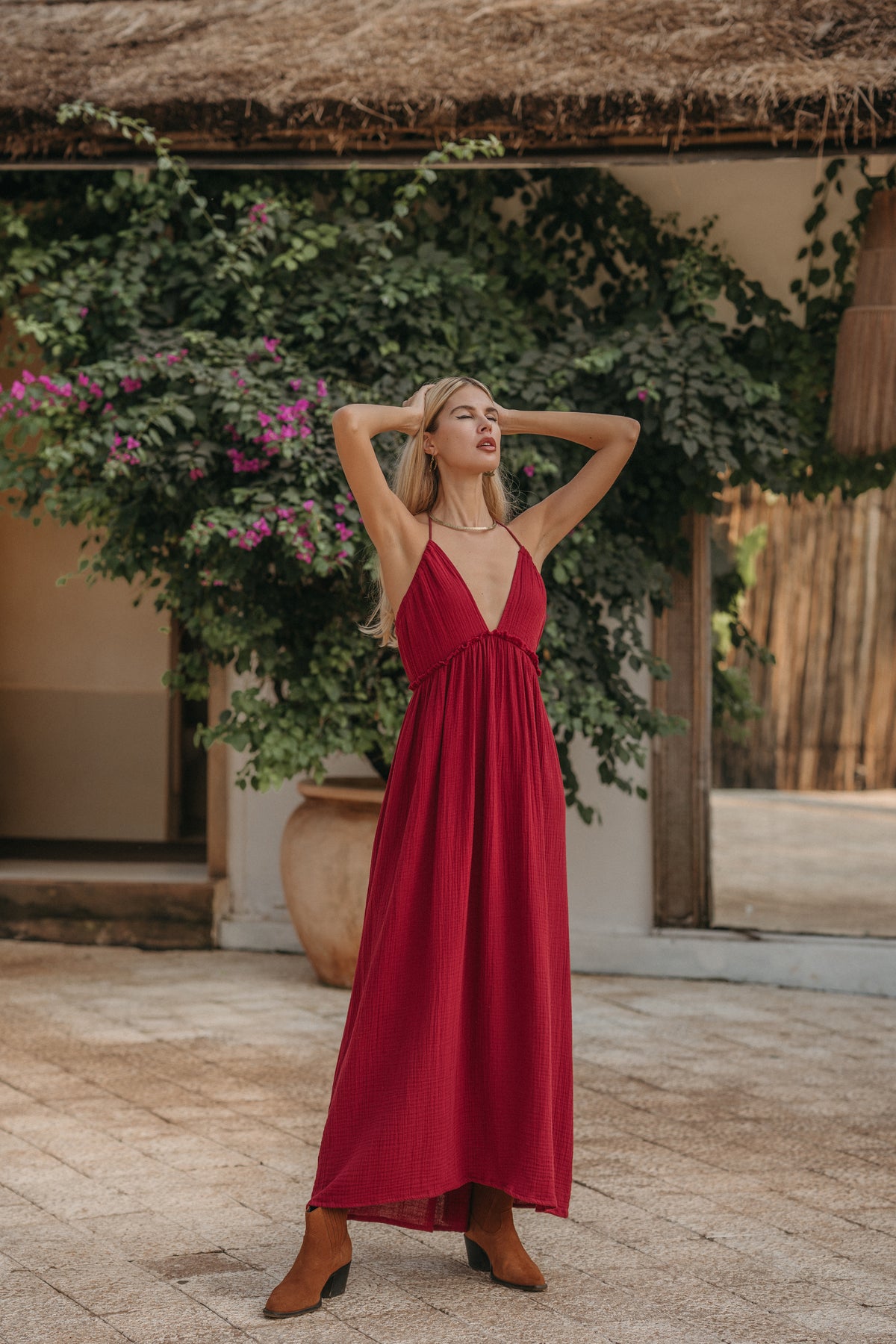 Robe longue cérémonie