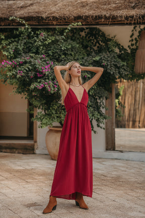 Robe longue cérémonie