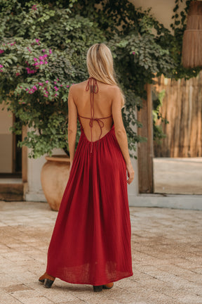 Robe longue cérémonie