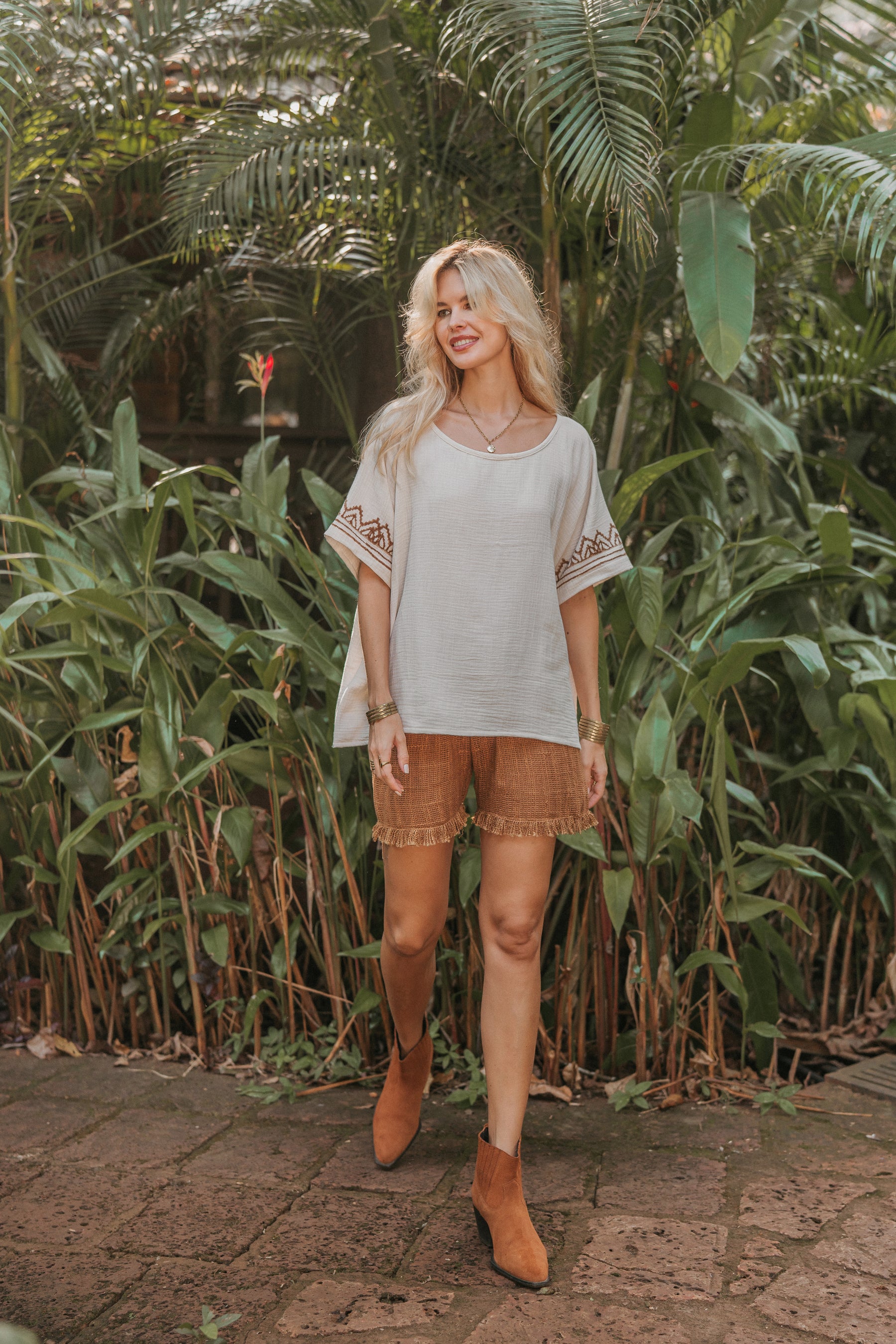 Tee shirt gaze de coton