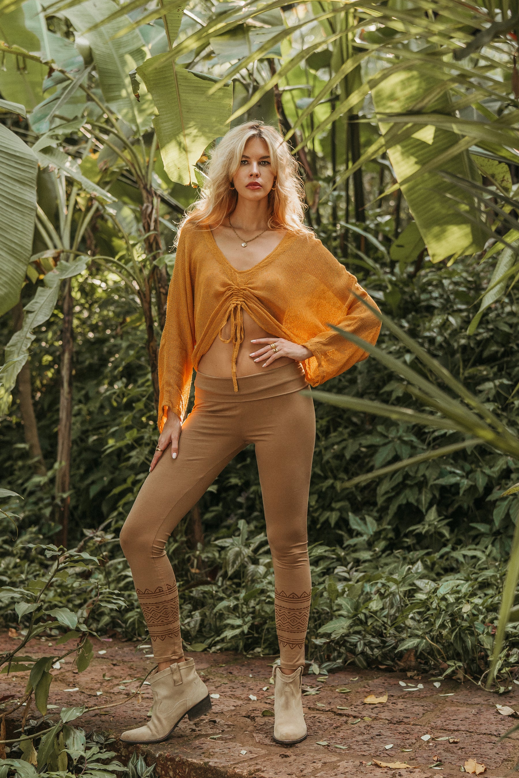 Crop top manches longues