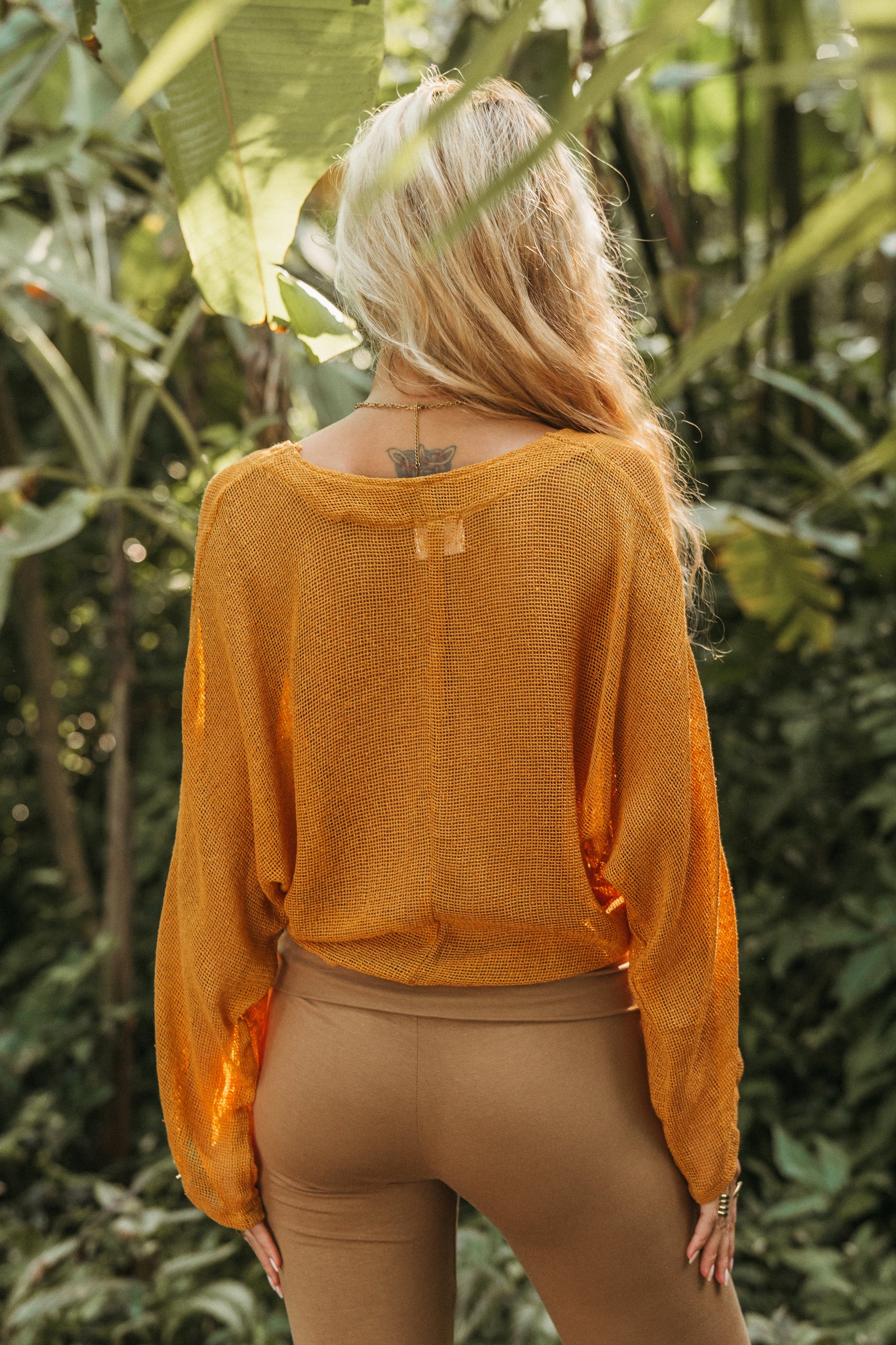 Crop top manches longues