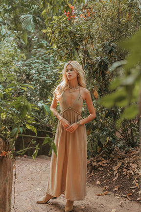 Robe longue cérémonie