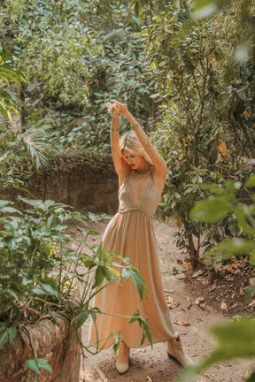 Robe longue cérémonie