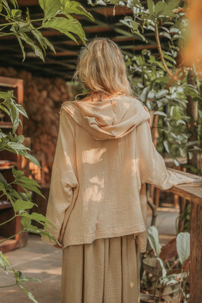 Kimono gaze de coton bio