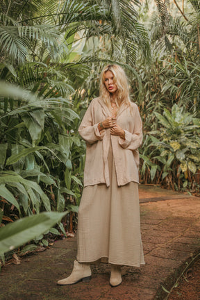 Kimono gaze de coton bio