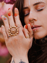 Böhmischer Mandala-Ring